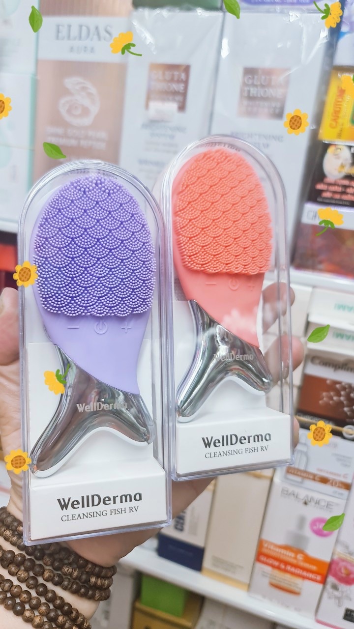 Máy Rửa Mặt WellDerma Cleansing Fish Hàn Quốc