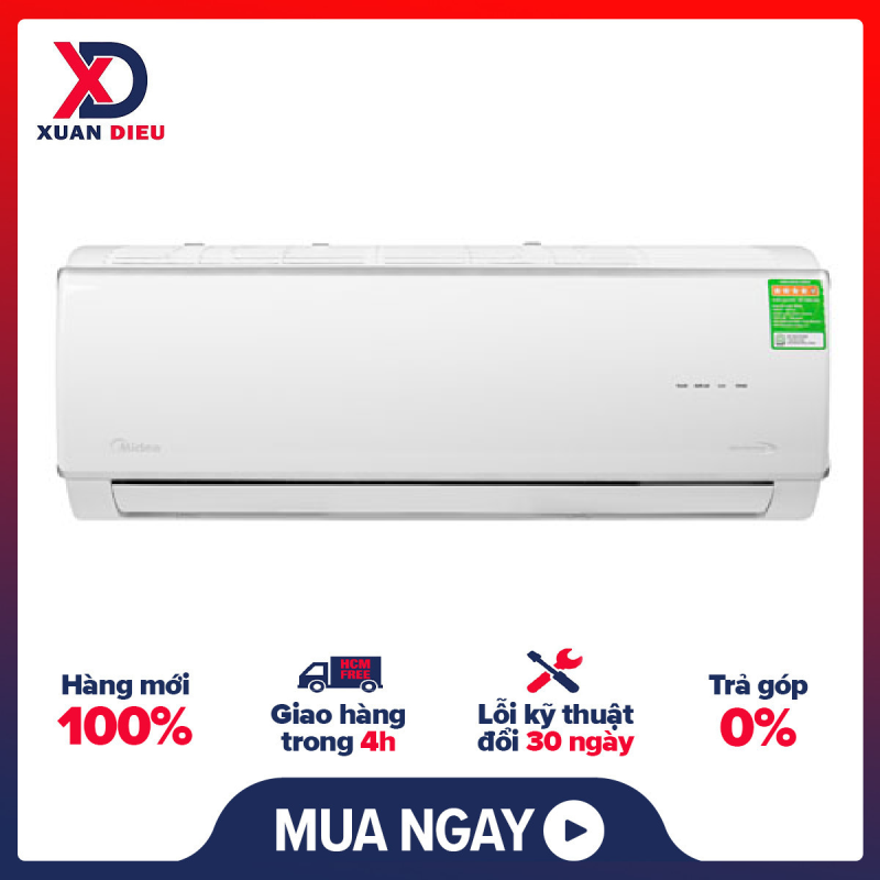 Bảng giá Máy Lạnh MIDEA Inverter 1.5 HP MSAFC-13CRDN8 Turbo - Làm lạnh nhanh ,Màn hình hiển thị nhiệt độ trên dàn lạnh ,Hẹn giờ bật tắt máy ,Chức năng hút ẩm - GIAO HÀNG MIỄN PHÍ HCM