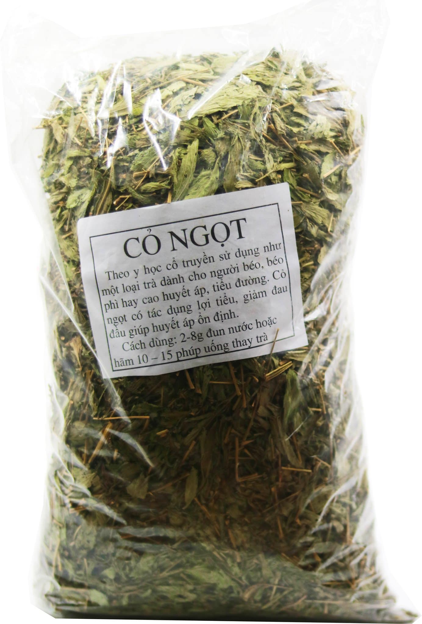 Trà cỏ ngọt sấy khô 100gram loại thượng hạng - DTX012