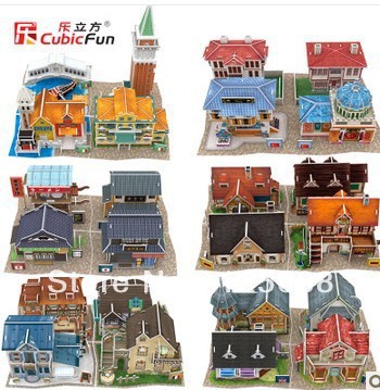 Mô hình giấy 3D CubicFun - France Style