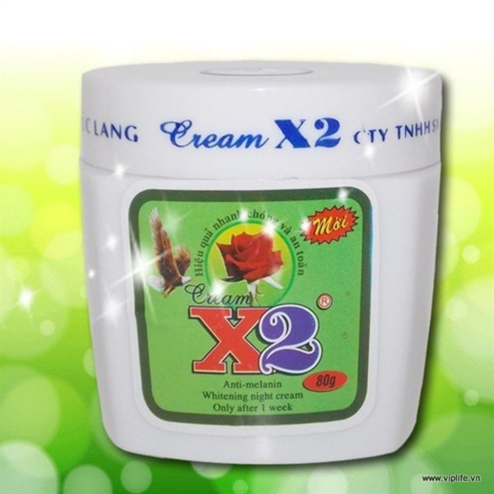 Kem x2 dưỡng trắng da body