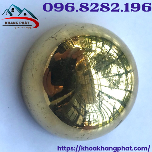 10 đinh mũ đồng 2,5cm trang trí cửa cổng, hàng rào, cửa nhựa
