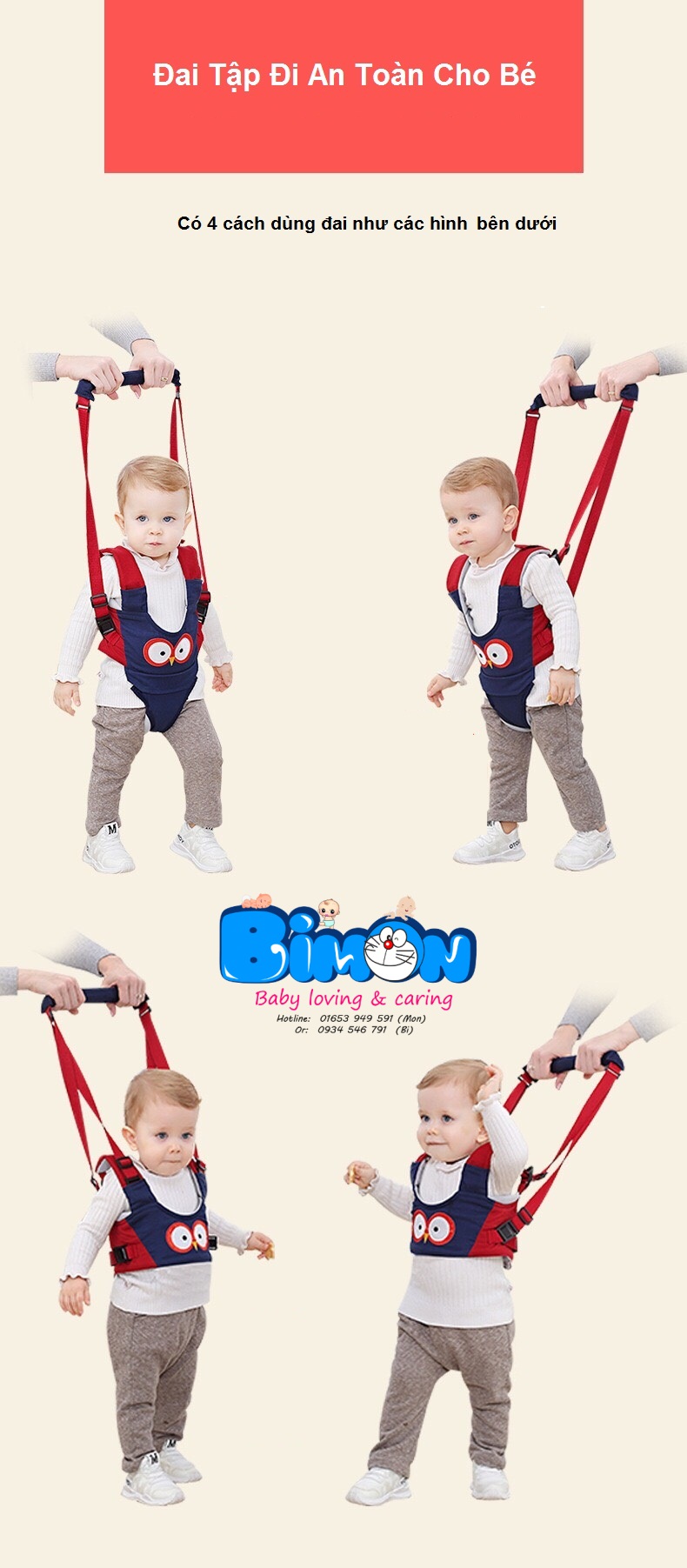 Đai Tập Đi An Toàn Cho Bé 002