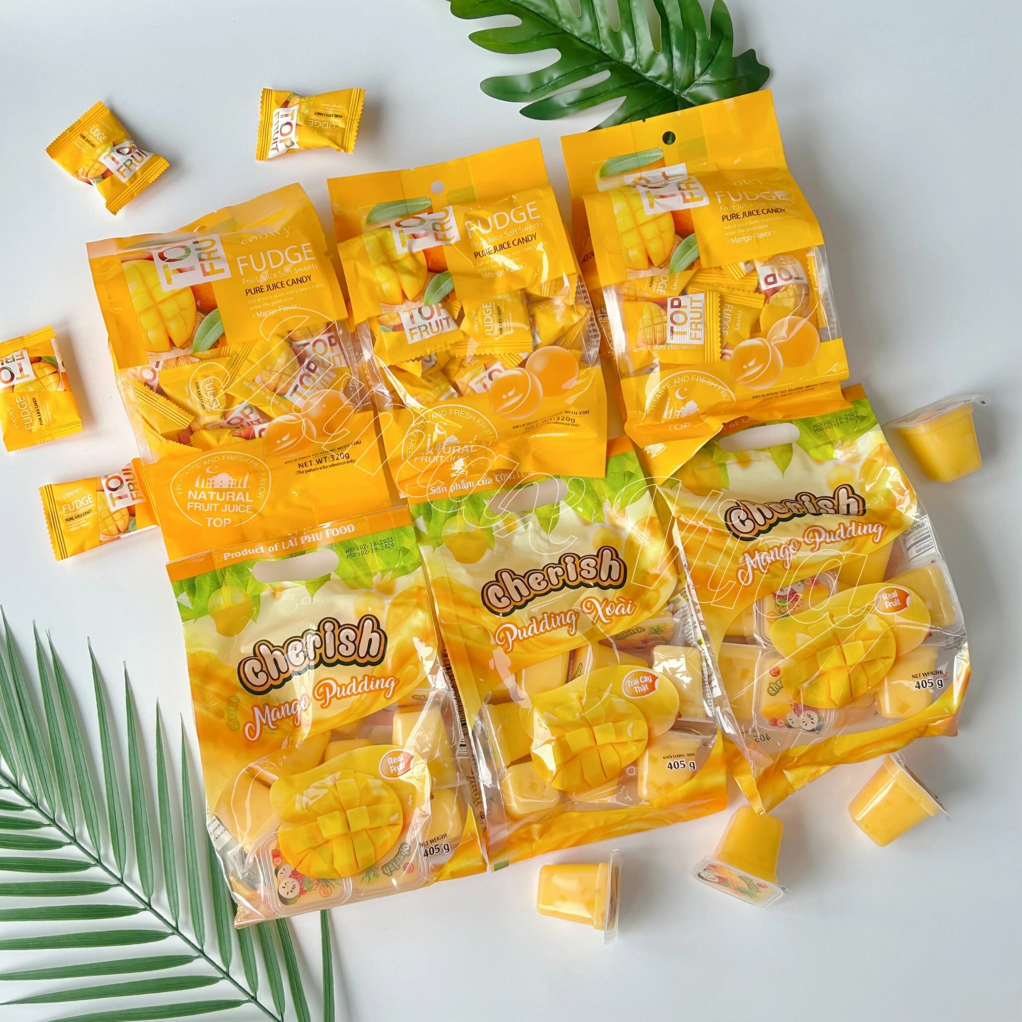 mango jelly pudding 405g