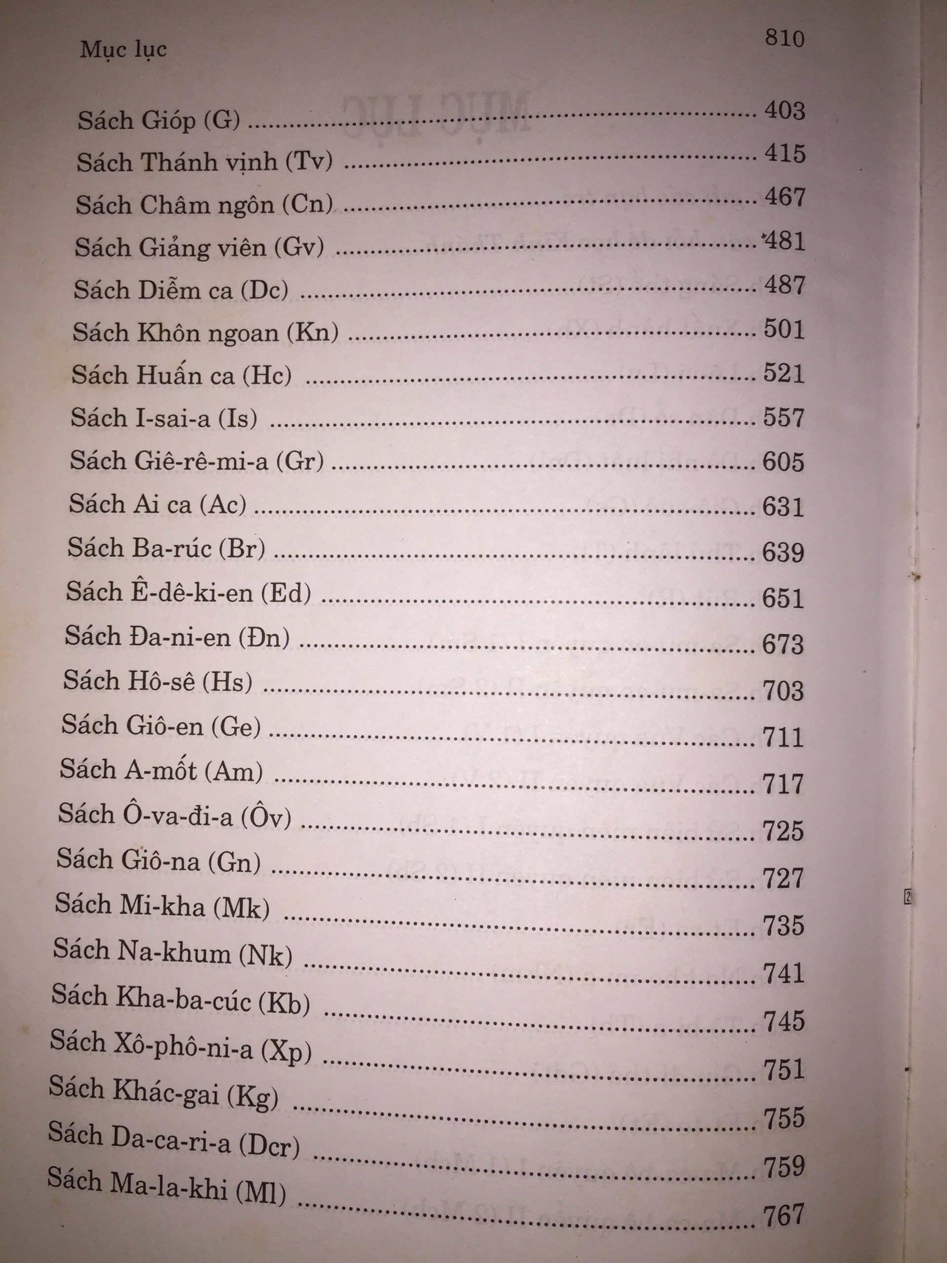 Kinh Thánh Cựu Ước 4 Quyển