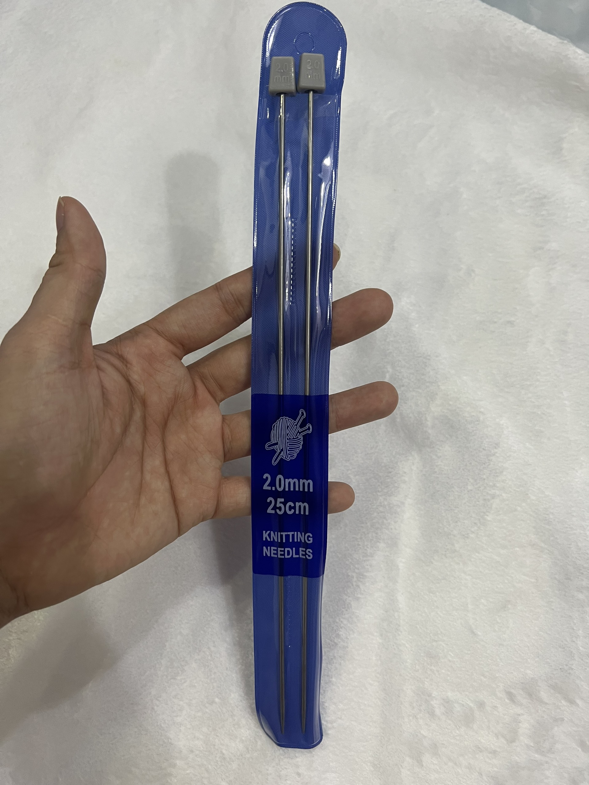 Kim đan thẳng inox 25cm bán theo cặp