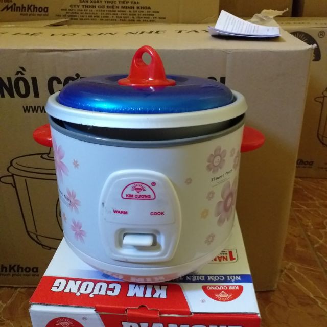 NỒI CƠM ĐIỆN TỰ ĐỘNG LÍT KIM CƯƠNG NẮP RỜI