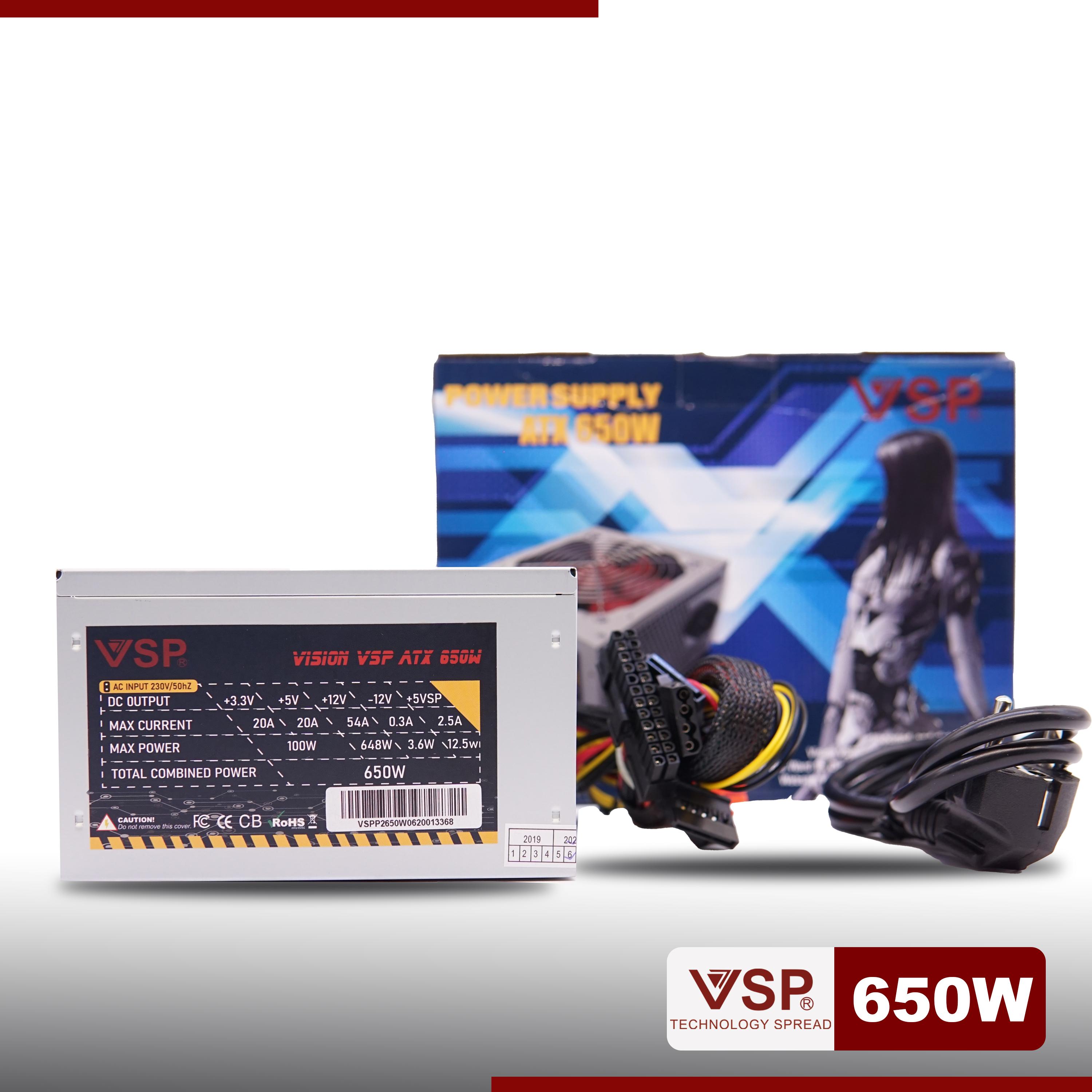 Nguồn VSP ATX 650W