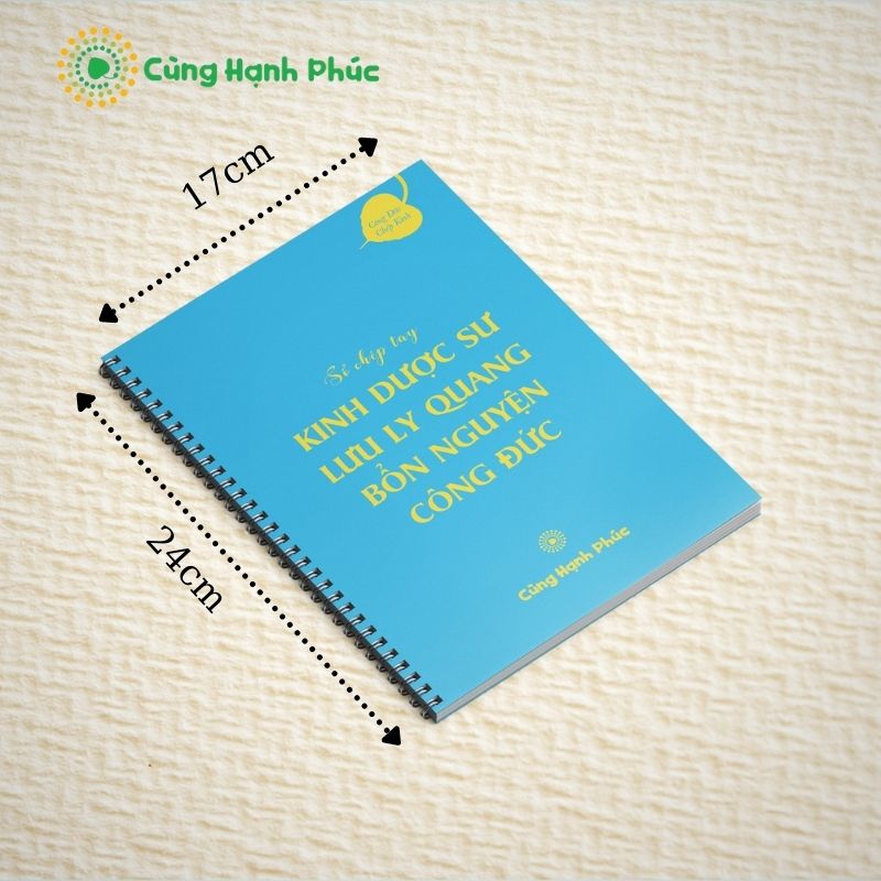 Tập vở chép Kinh Dược Sư