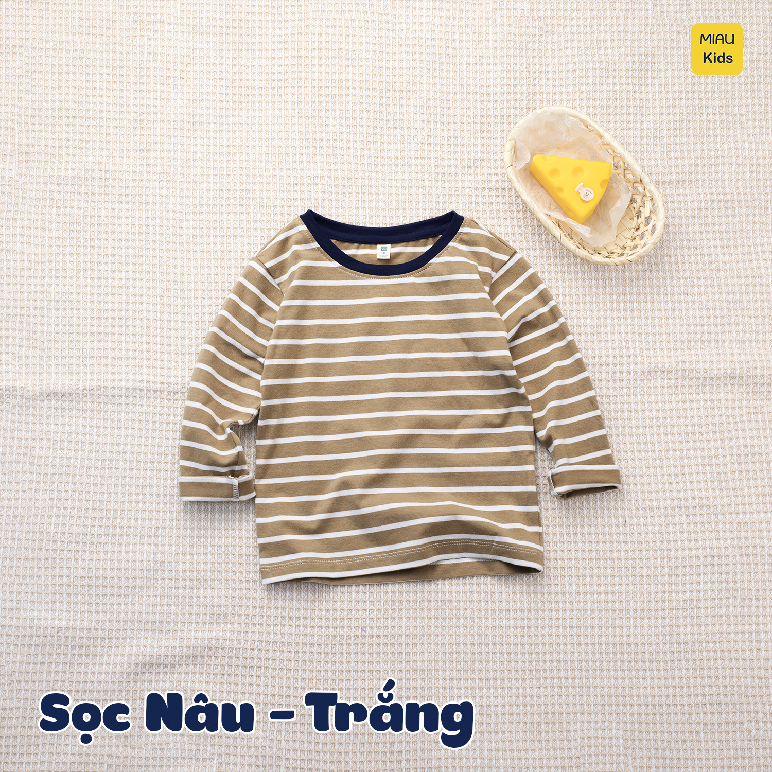 Áo thun dài tay bé trai hoạ tiết Sọc nhiều màu dễ thương chất thun cotton thoáng mát mềm mịn cho bé mặc đi học đi chơi