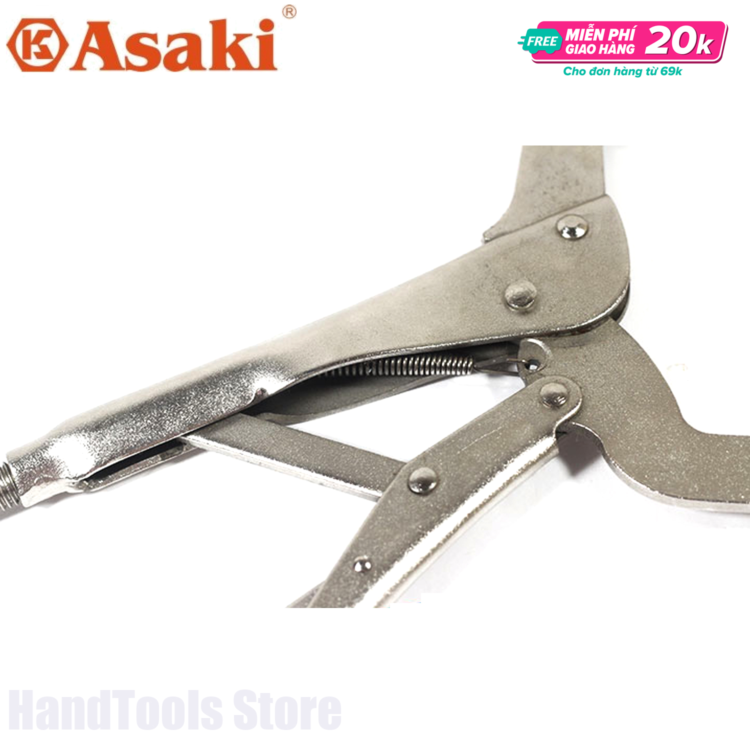 Kìm chết Asaki 11 inch AK-8266