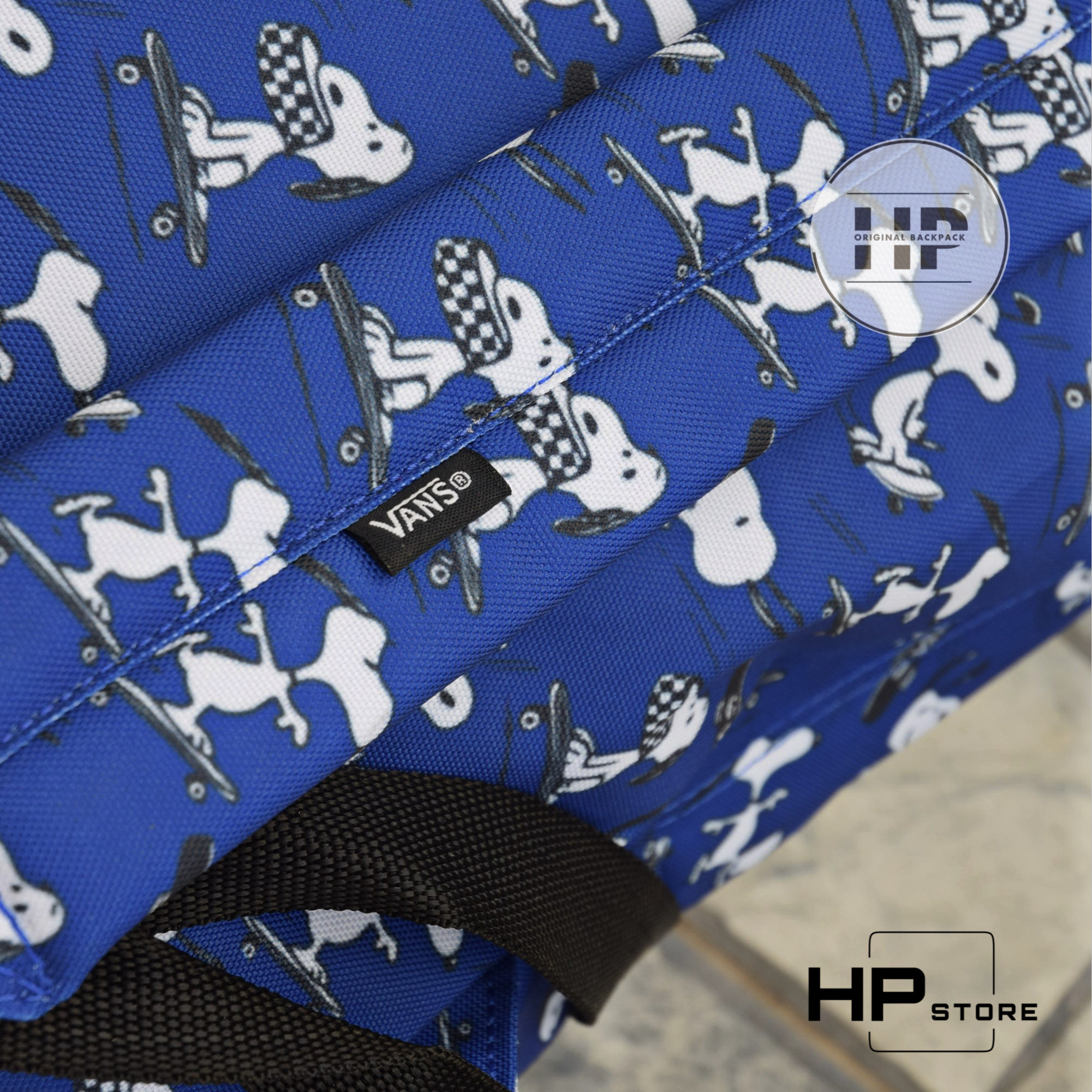 Balo đi học Vans Peanuts Old Skool Backpack (2) – Blue - SB1102A