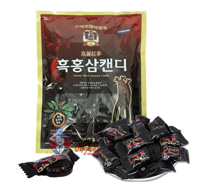 Kẹo hắc sâm thượng hạng Hàn Quốc 300gr/gói