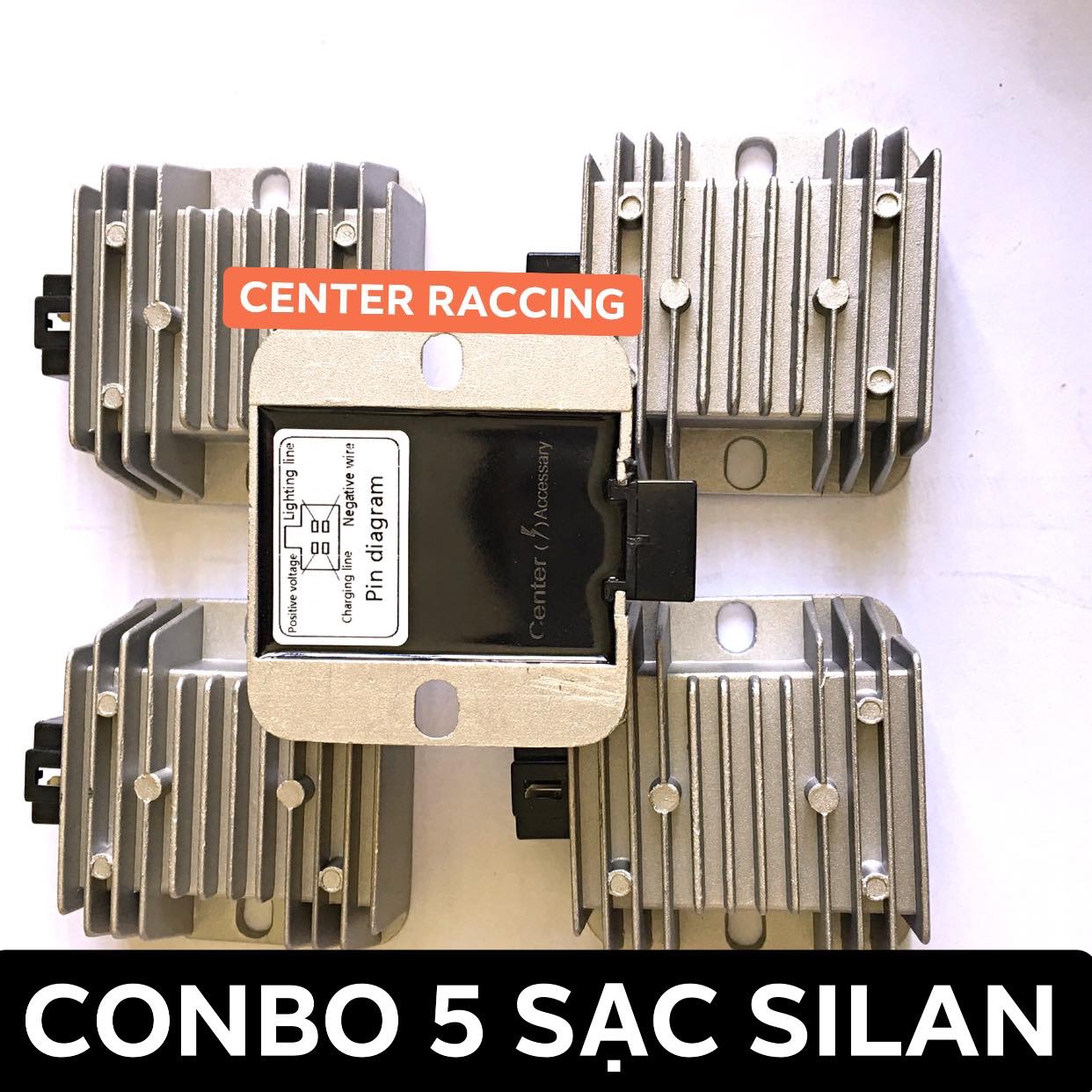 Combo 5 sạc shilan Center