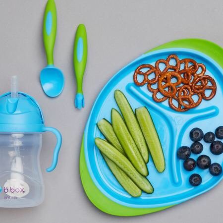 Set 3 Món Dụng Cụ Ăn Dặm Cơ Bản b.box Cho Bé 6M+
