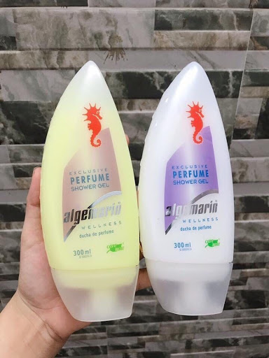 Sữa tắm cá ngựa Algemarin Perfume Shower Gel Sữa tắm cao cấp với dưỡng chất protein giúp bảo vệ và nuôi dưỡng làn da, cân bằng độ PH