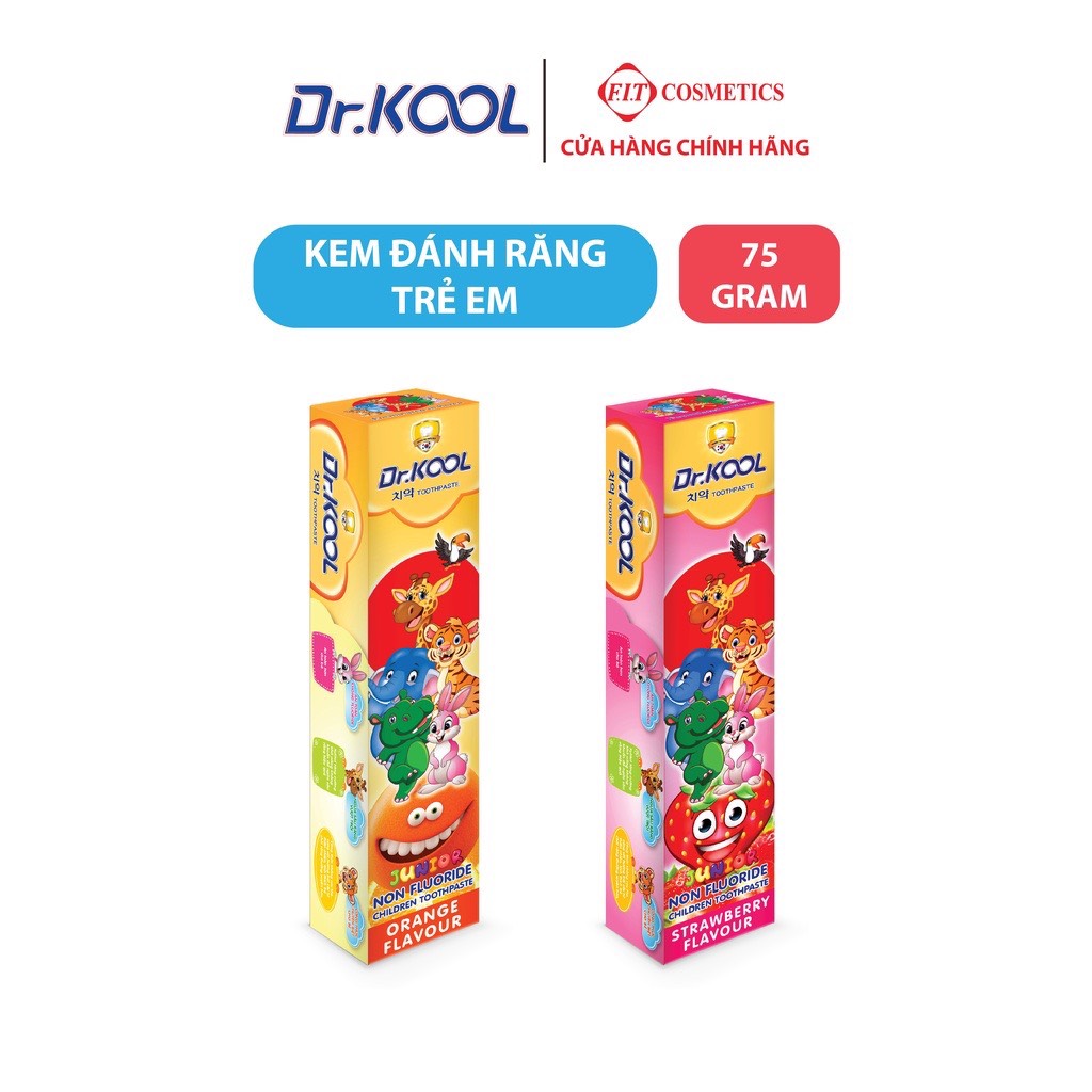 Kem đánh răng trẻ em Dr.Kool Kid 75g