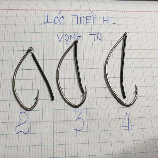 Lưỡi câu cá lóc thép hl-vọng tr