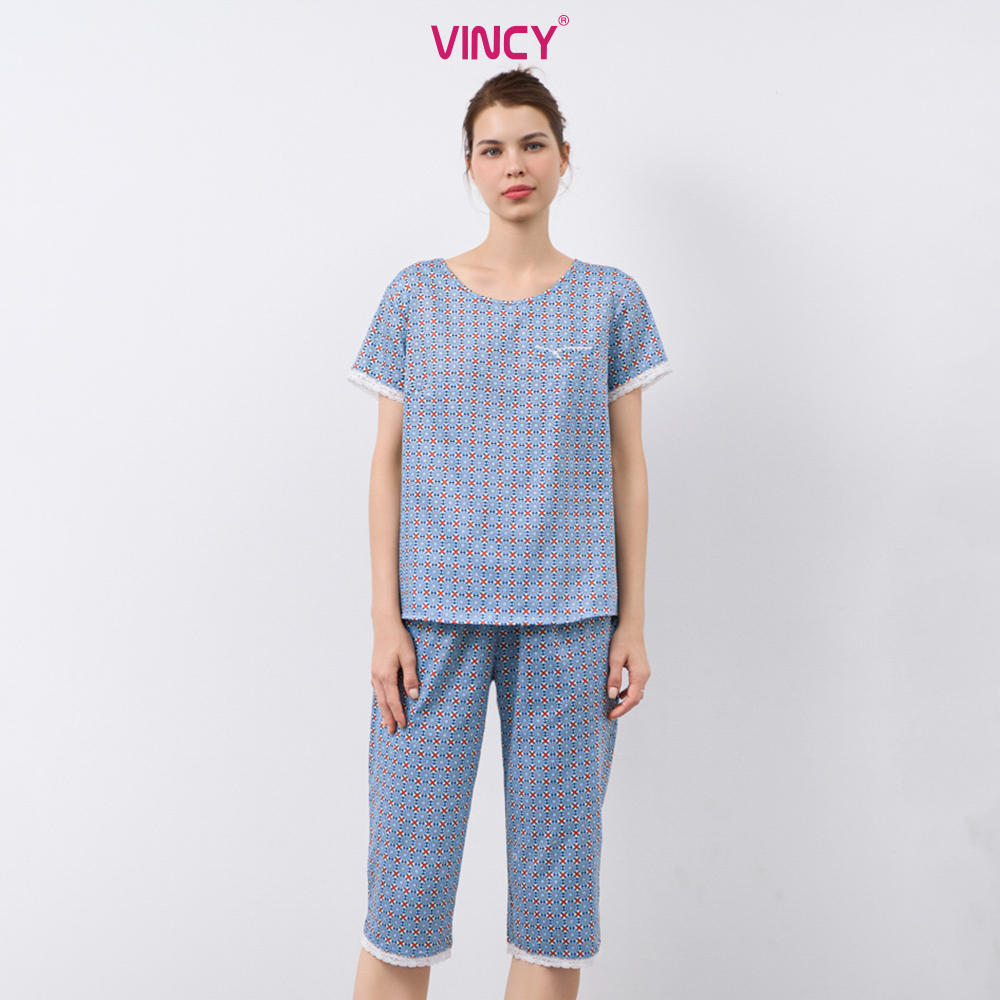 Bộ đồ kate lửng nữ vincy bkl056w81