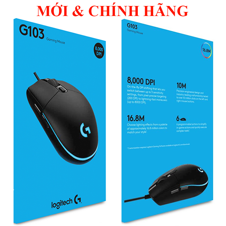 Chuột game Logitech G203 2022 , G102 gen 2 Lightsync, G300S