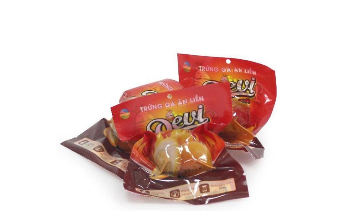 Trứng gà ăn liền Devi Dabaco 3 vị quả 40g (Ăn vặt, bữa sáng, bữa phụ)