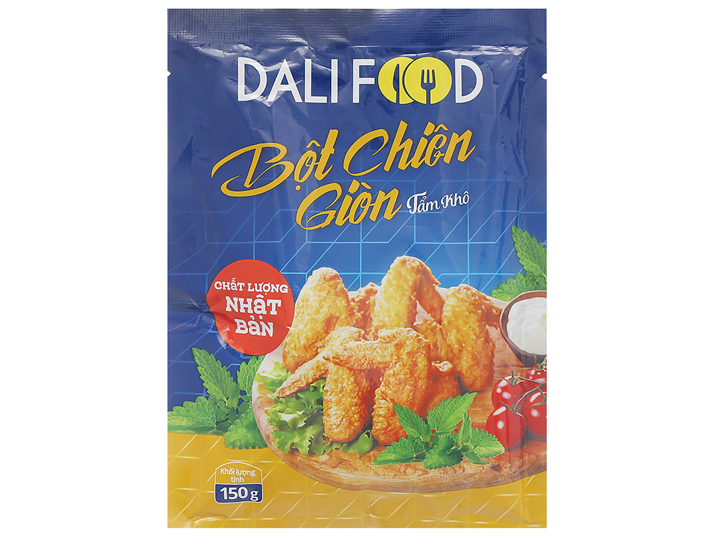 Bột tẩm khô chiên giòn Dali Food vị cay gói 150g
