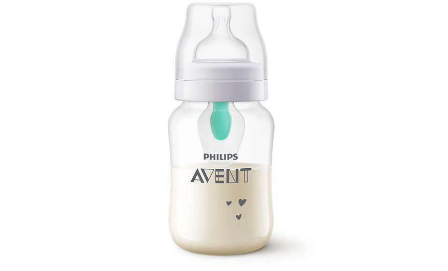 Bình sữa Philips AVENT Classic 260ml họa tiết SCF40/34 (không kèm van)
