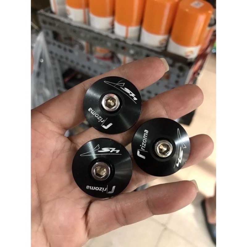 Ốc che chân kính,chân gương sh rizoma nhôm cnc