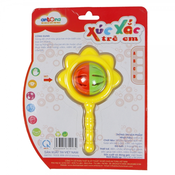 Xúc Xắc Chùy Nhựa
