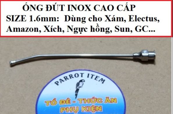ỐNG ĐÚT VẸT NON (INOX CAO CẤP NHẬP KHẨU)