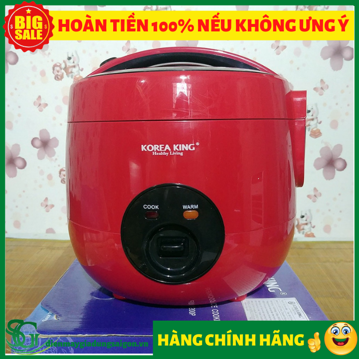 [HCM]NỒI CƠM ĐIỆN KOREA KING KRC-1200P (New)