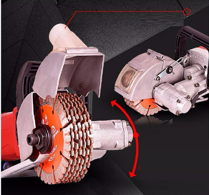 Máy cắt rãnh tường 5 đến 7 lưỡi