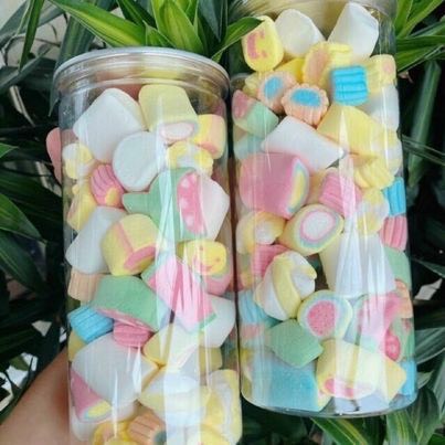 Kẹo bông gòn tuổi thơ hũ 250g