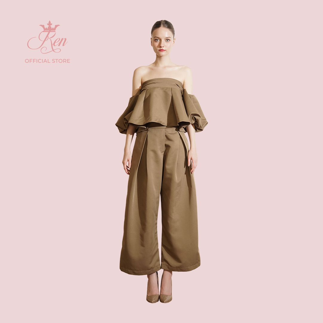 RENBYTEE - Áo Cúp Ngực Tay Bí