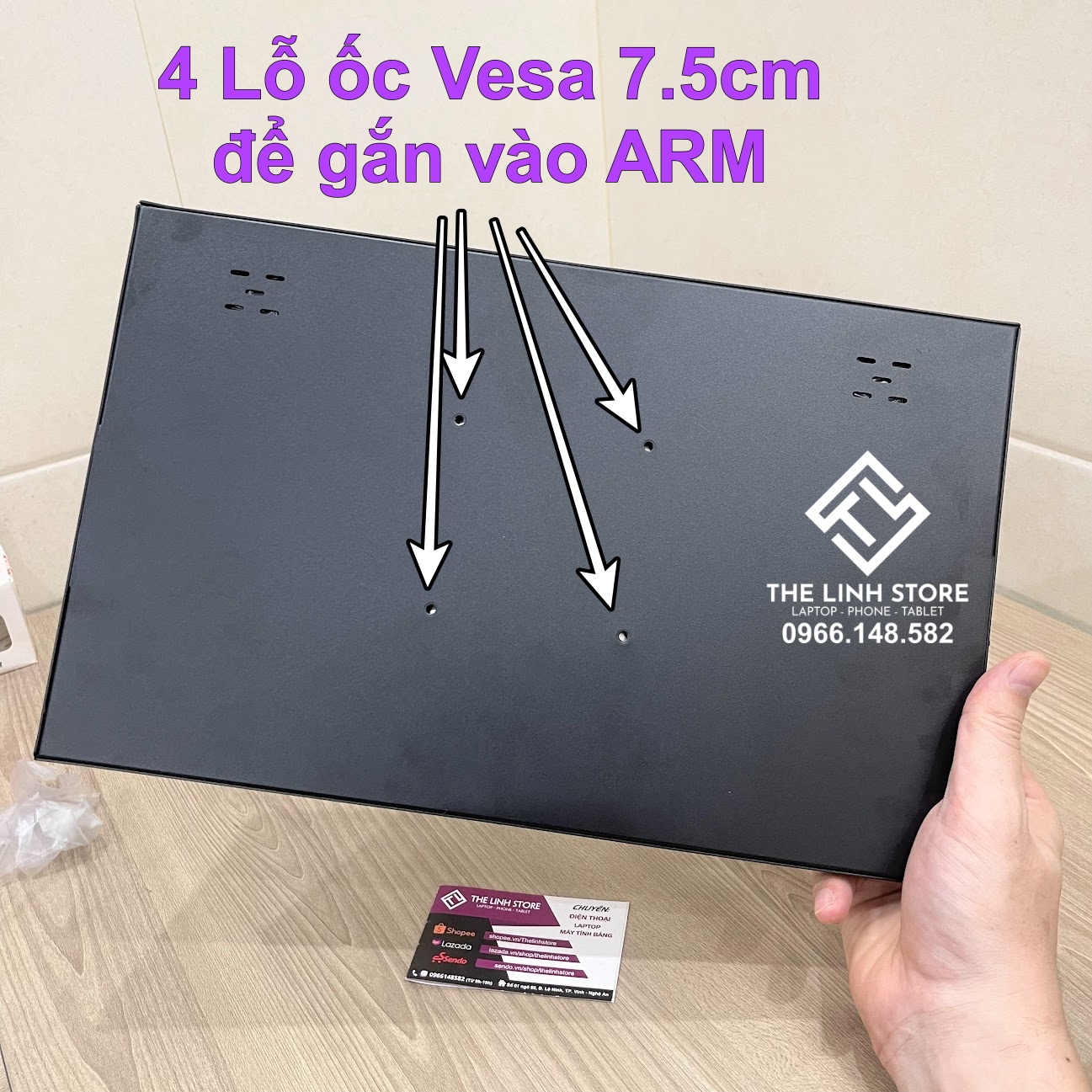 Màn hình di động 13 inch IPS 2.5K có Type-C ThunderBolt - Tặng kèm bao da