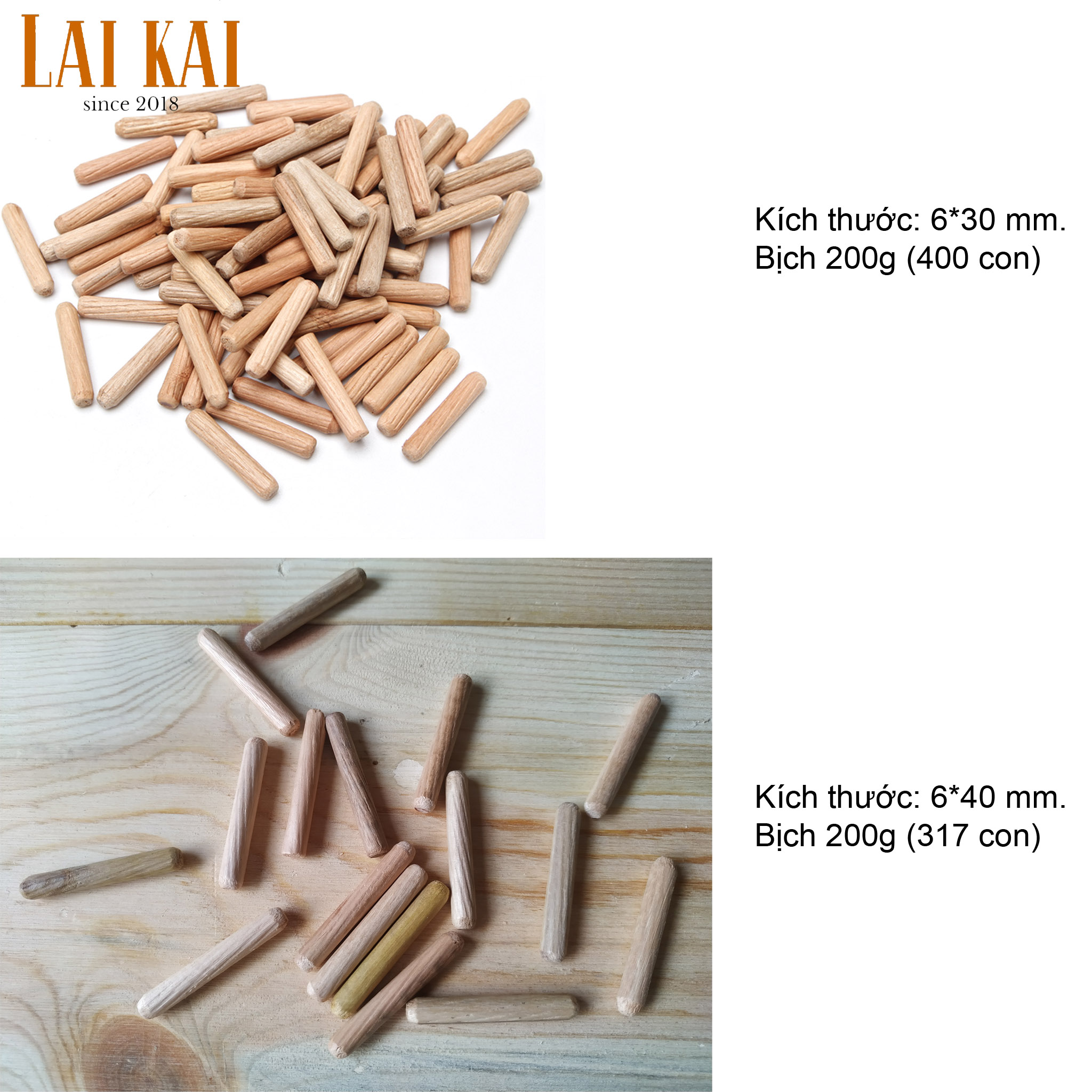 [HCM]Chốt Gỗ