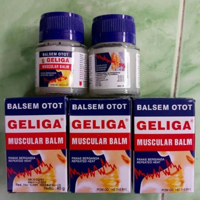 Cao xoa bóp nóng Geliga