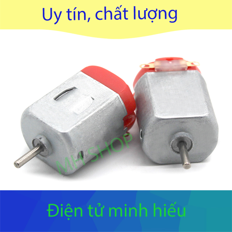 5 Chiếc Motor Động cơ DC 130 3-6v motor 3v DC 0.35-0.4A