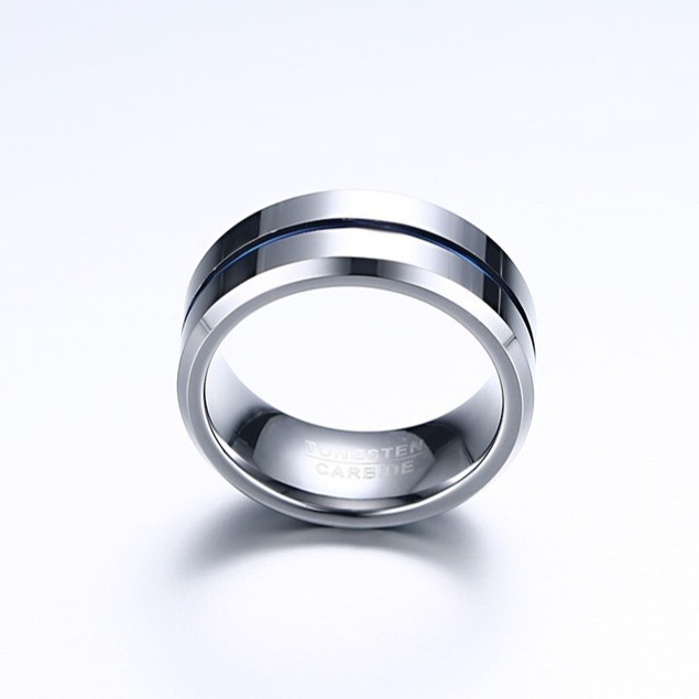 Nhẫn Tungsten Carbide Bạc