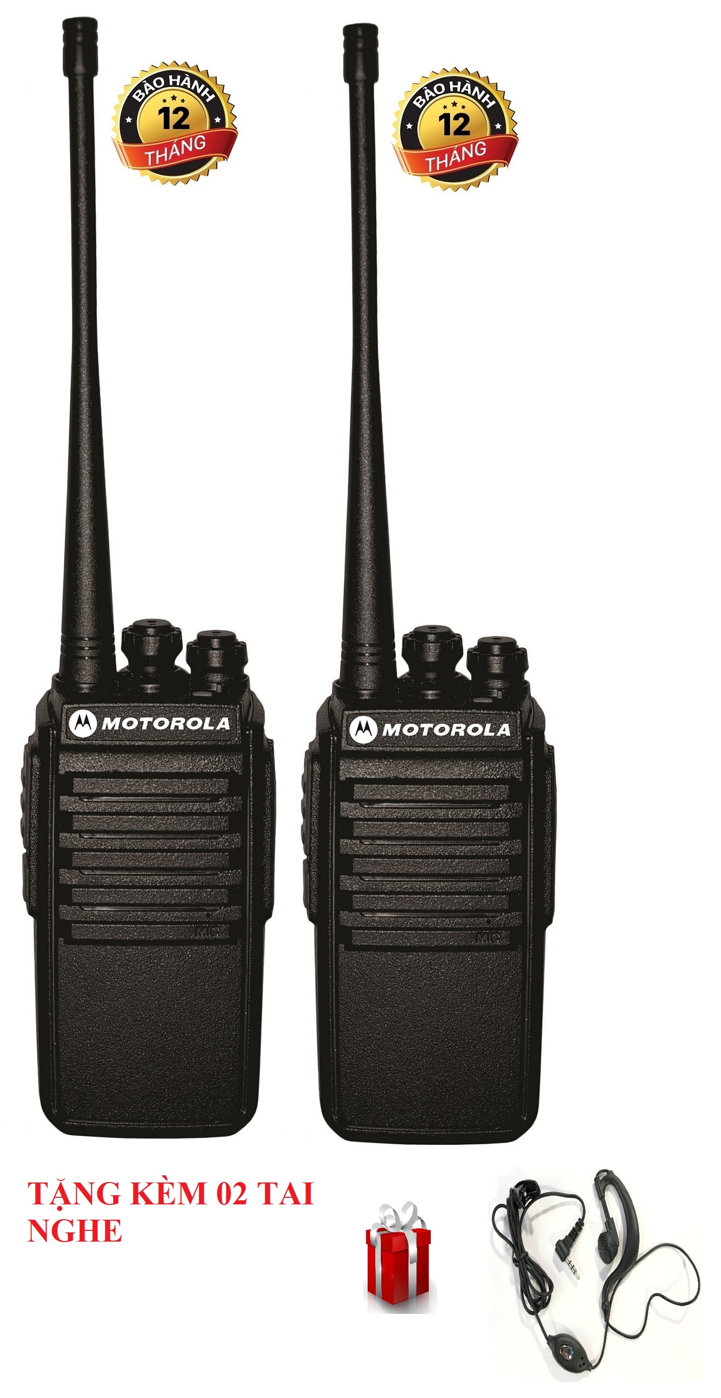 Bộ 2 Bộ đàm Motorola GP650 (Bộ đàm giá rẻ)