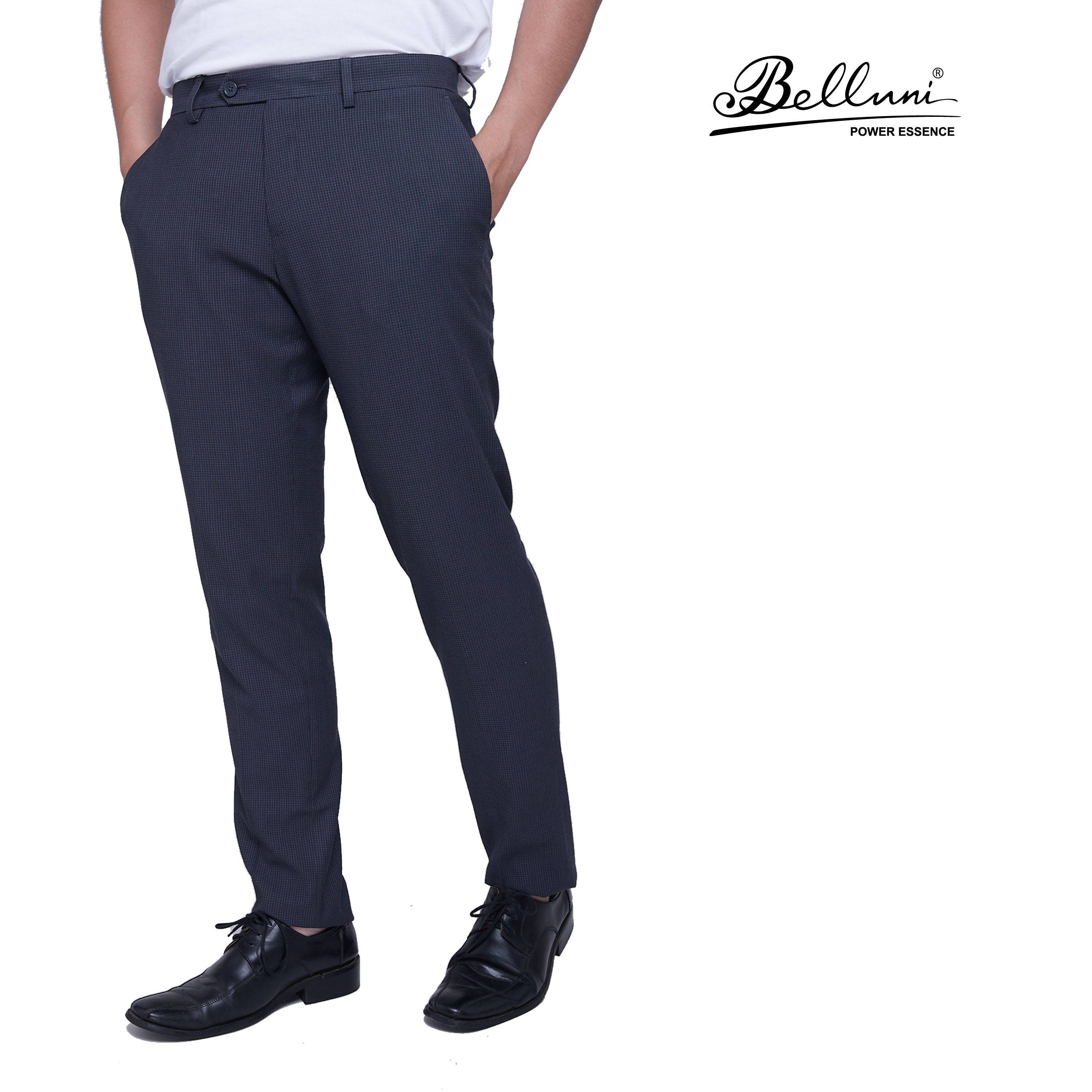 Quần tây nam slimfit công sở hàng hiệu cao cấp belluni - qts.prs.be.2.bl2
