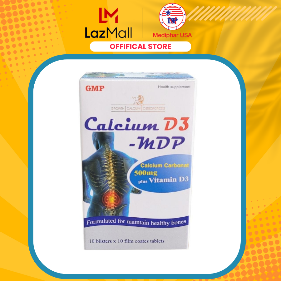 CALCIUM D3 – MDP - Bổ sung Calci và vitamin D