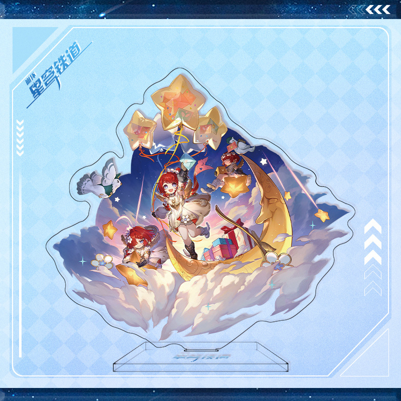 Mô hình Standee Mica game honkai star rail ( seele sói bạc jingyuan kafka luacha blade )
