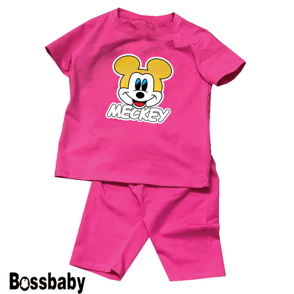 [HCM]( Gía sale ) Quần áo trẻ em bộ đồ bé gái mitky cho bé từ 6kg-29kg.BDBG20.