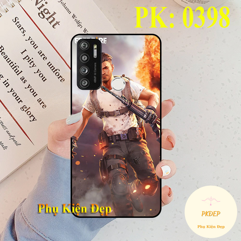 [HCM]Ốp lưng Vsmart Live 4 - Ốp dẻo đen in hình Game Free Fire