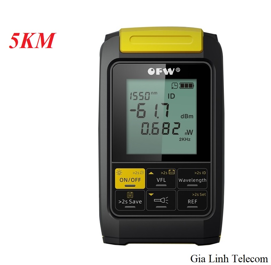 Máy đo công suất quang pin sạc OFW 4in1