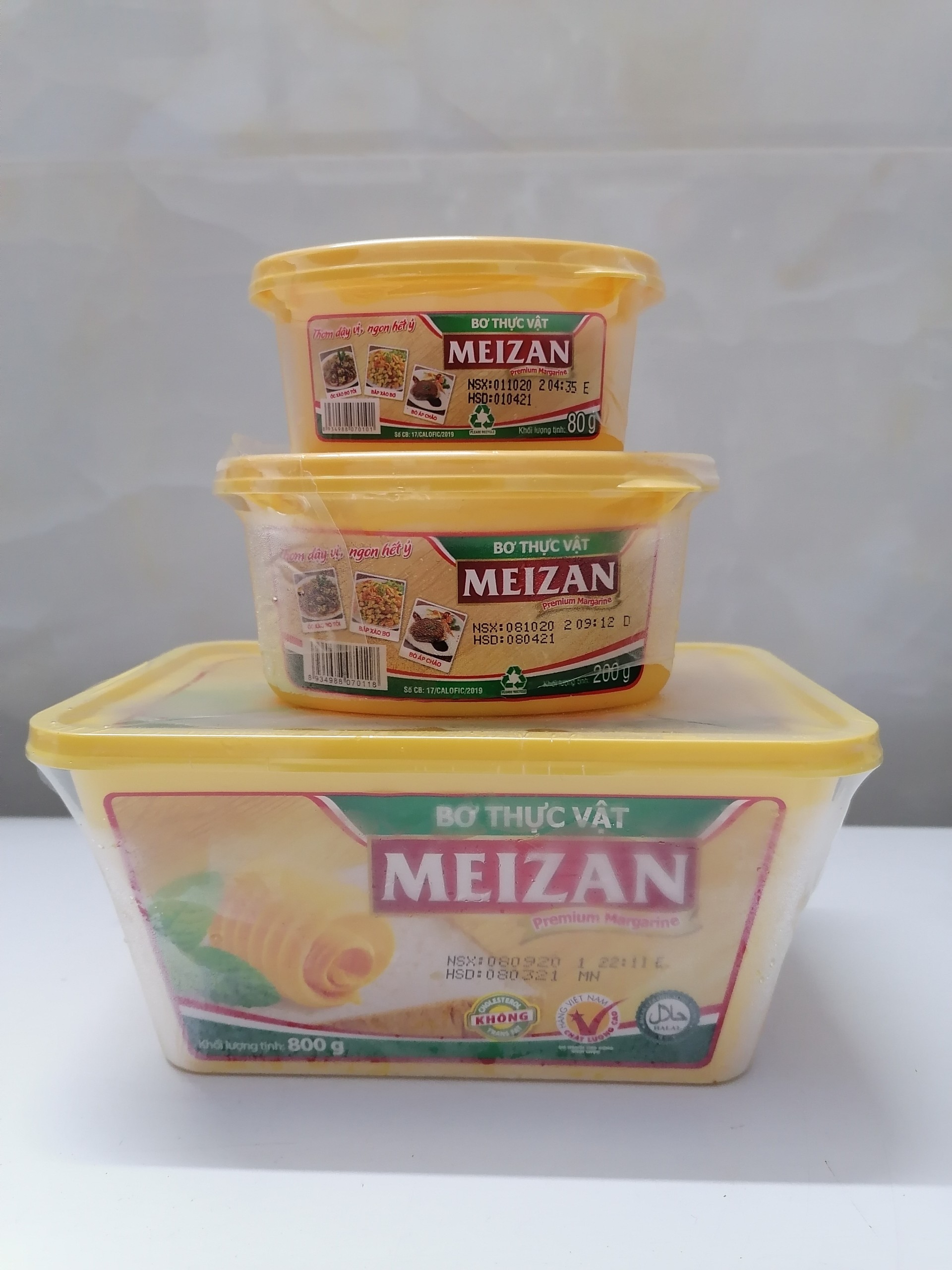 [Hộp 200g] BƠ THỰC VẬT [VN] MEIZAN Premium Margarine (halal)