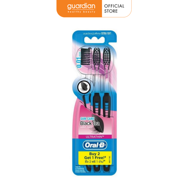 Bàn Chải Đánh Răng Oral-B Tinh Chất Trà Đen (Vỉ 3) giá rẻ