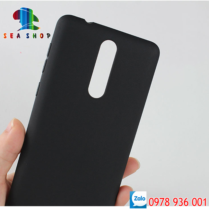 Ốp lưng Nokia 5 Nhựa dẻo - Đen - Chống trơn trượt
