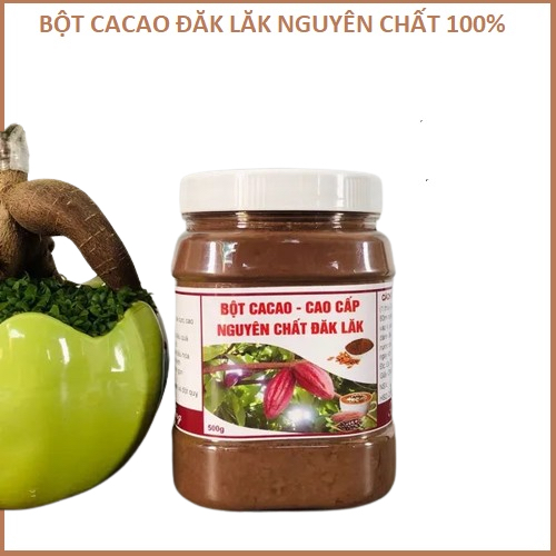 500G Cacao Đăk Lăk Nguyên Chất 100%